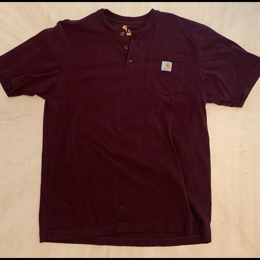 Carhartt Men’s Shortsleeve Workwear Henley - Med.